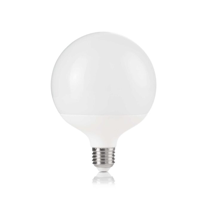 E27 GLOBO D125 18W 3000K BIANCO