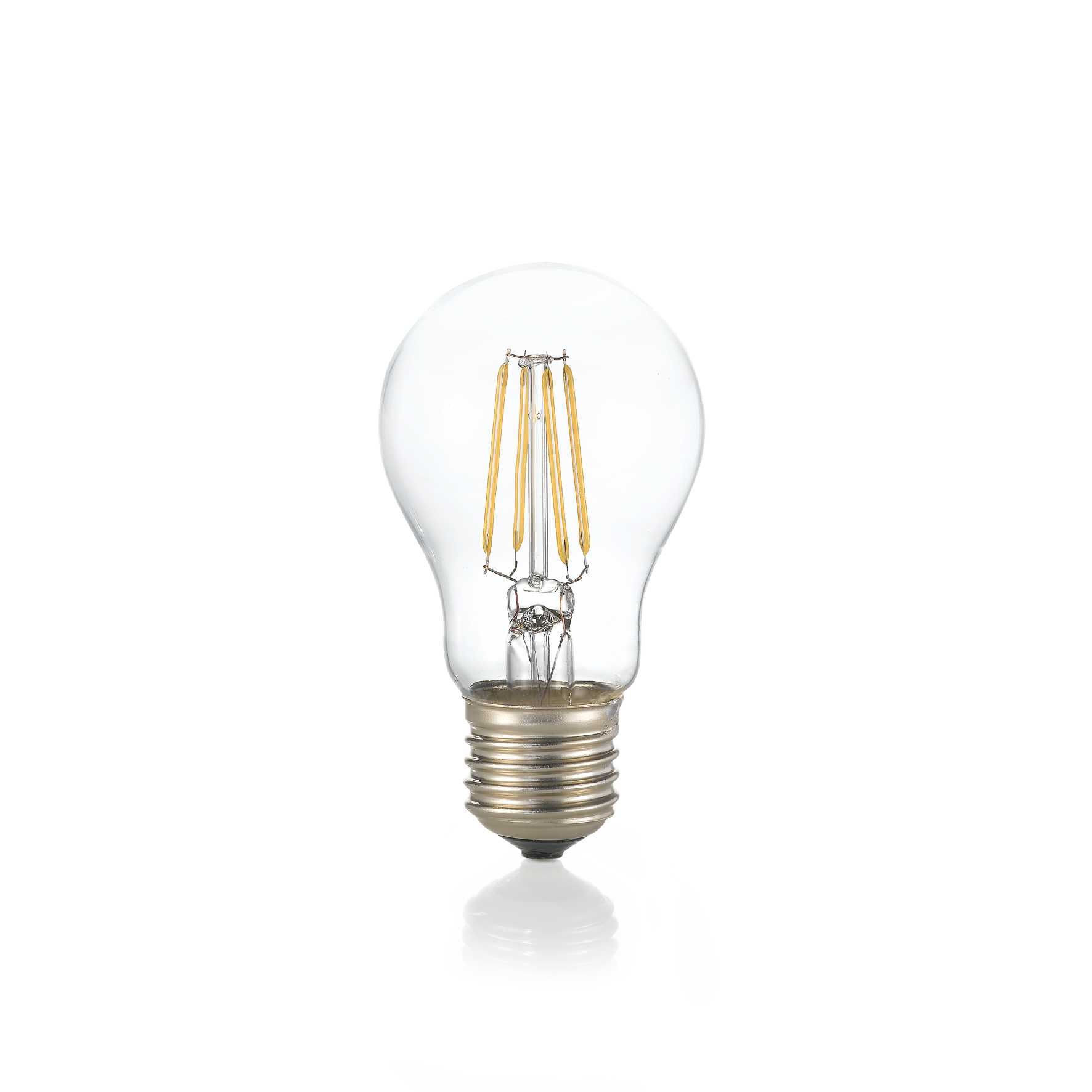 E27 GOCCIA 8W 3000K TRASPARENTE DIMMERABILE