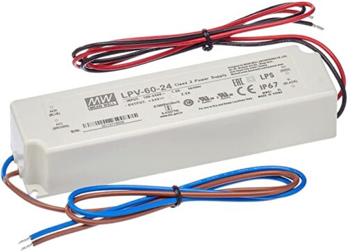 ALIMENTATORE A USCITA SINGOLA DA 60W-24V