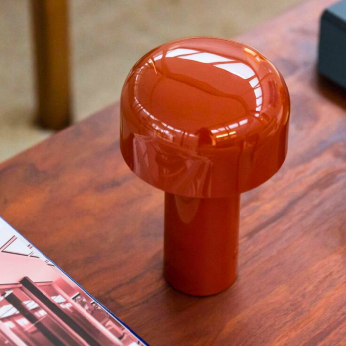Bellhop Battery Rosso Mattone Di Flos