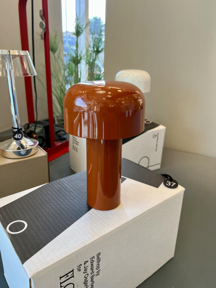Bellhop Battery Rosso Mattone Di Flos
