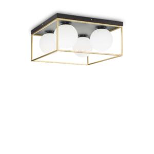 LINGOTTO PL4 OTTONE di Ideal Lux